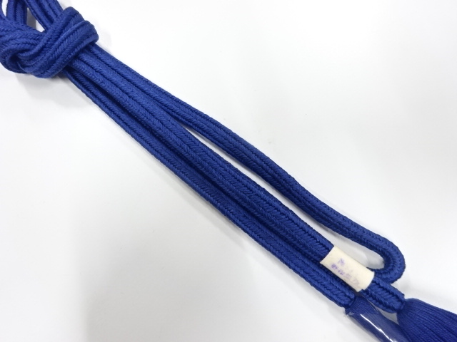 未使用品　正絹　撚り房　手組帯締め